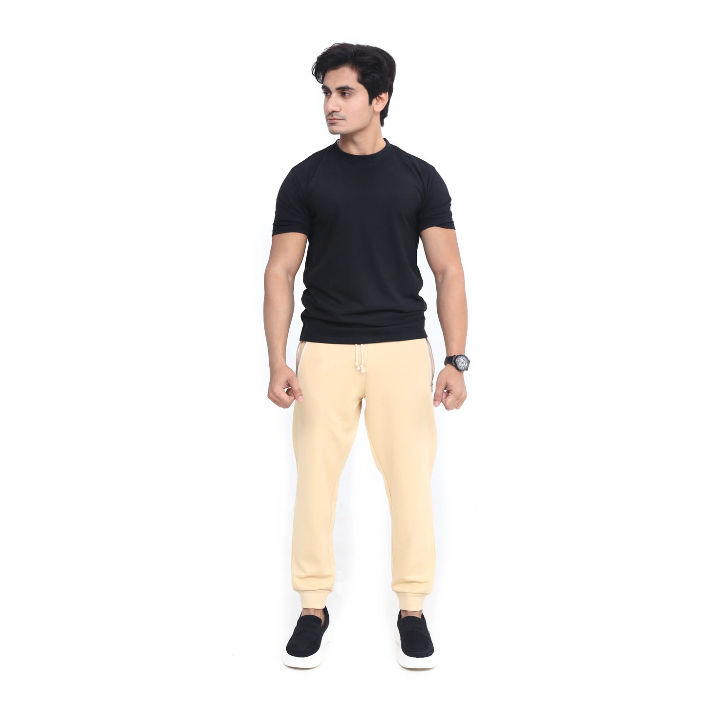 Classic Cotton Blend Half-Sleeve T-Shirt