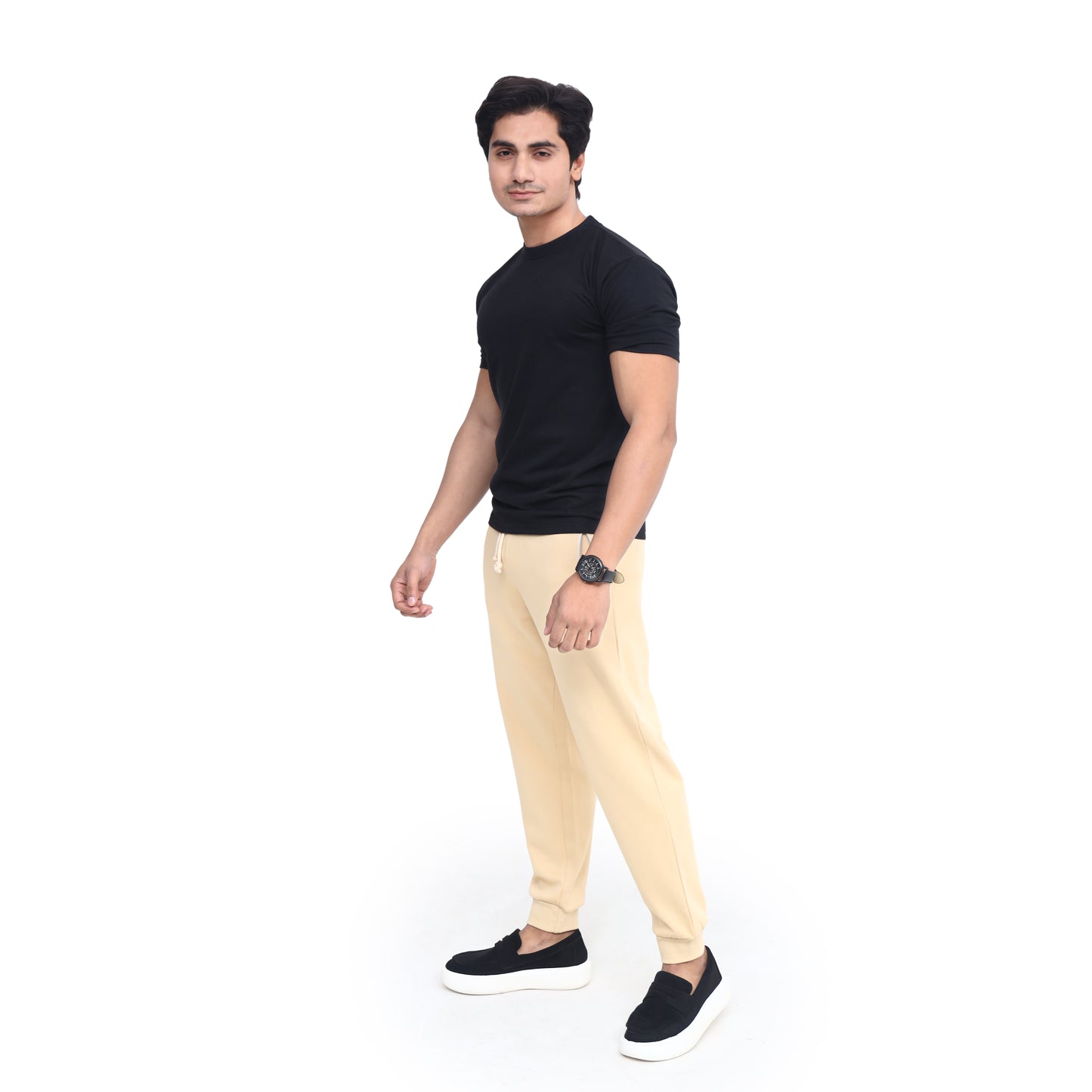 Classic Cotton Blend Half-Sleeve T-Shirt