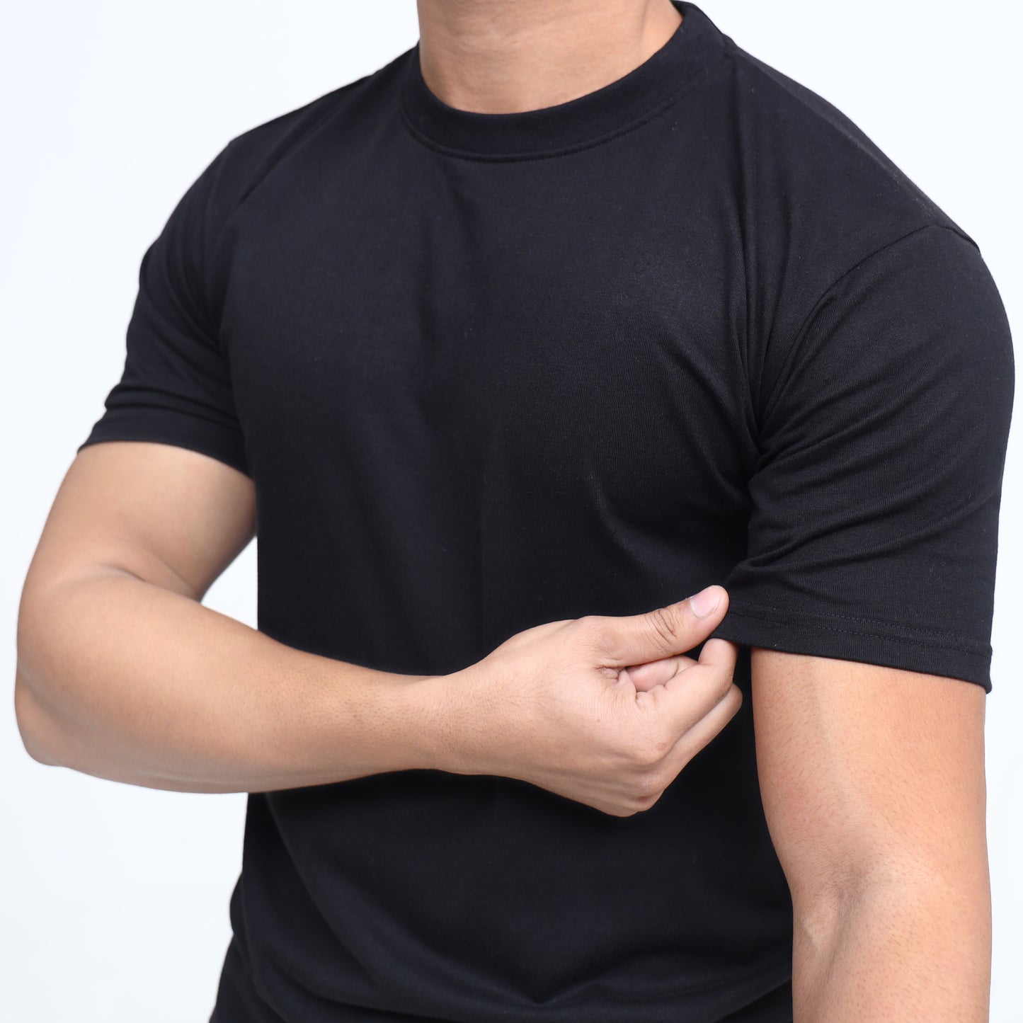 Classic Cotton Blend Half-Sleeve T-Shirt