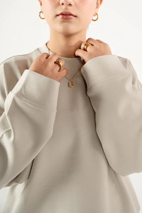 CREAM CO-ORDS SET